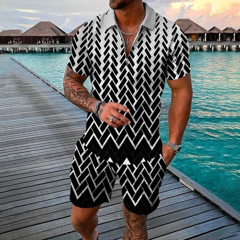 3D Printing Service - 3D Print Nationality Style Men's Short