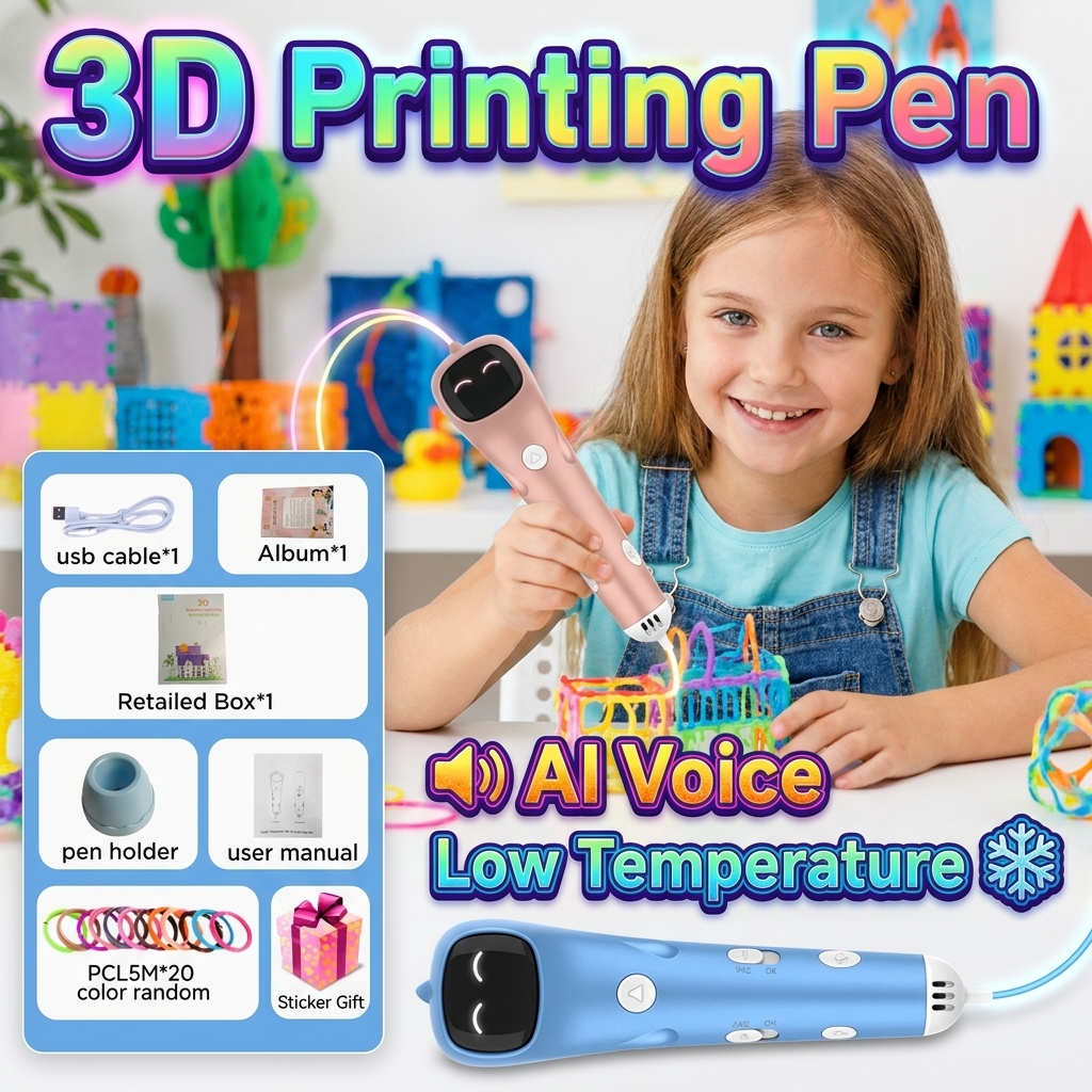 3D Printing Filament - 3D Printing Pen Voice Broadcast Low