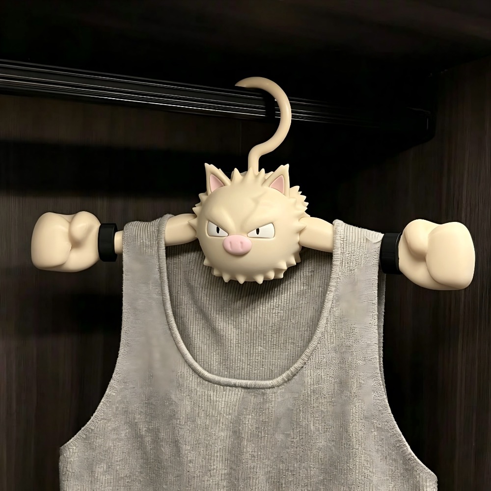 3D Printing House - Creative Pokemon Clothes Hanger Primeape Geodude
