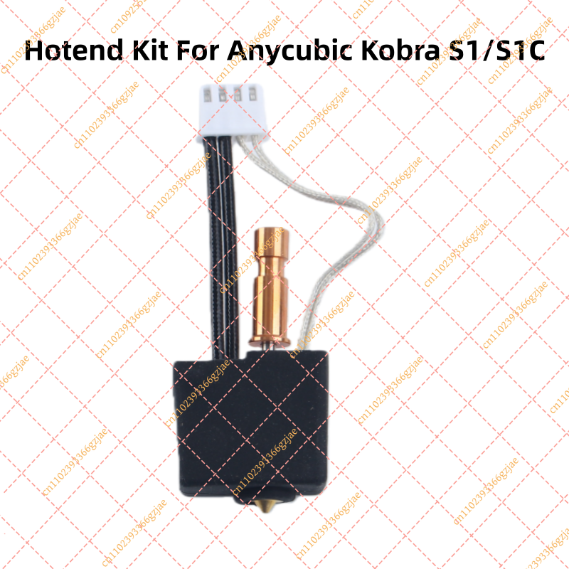 3D Printer Nozzle Brass - Upgrade Bimetallic Hotend Kit For For