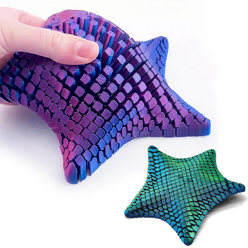 3D Printing Desk - Fidget Toy Flexible Desk Decor 3D