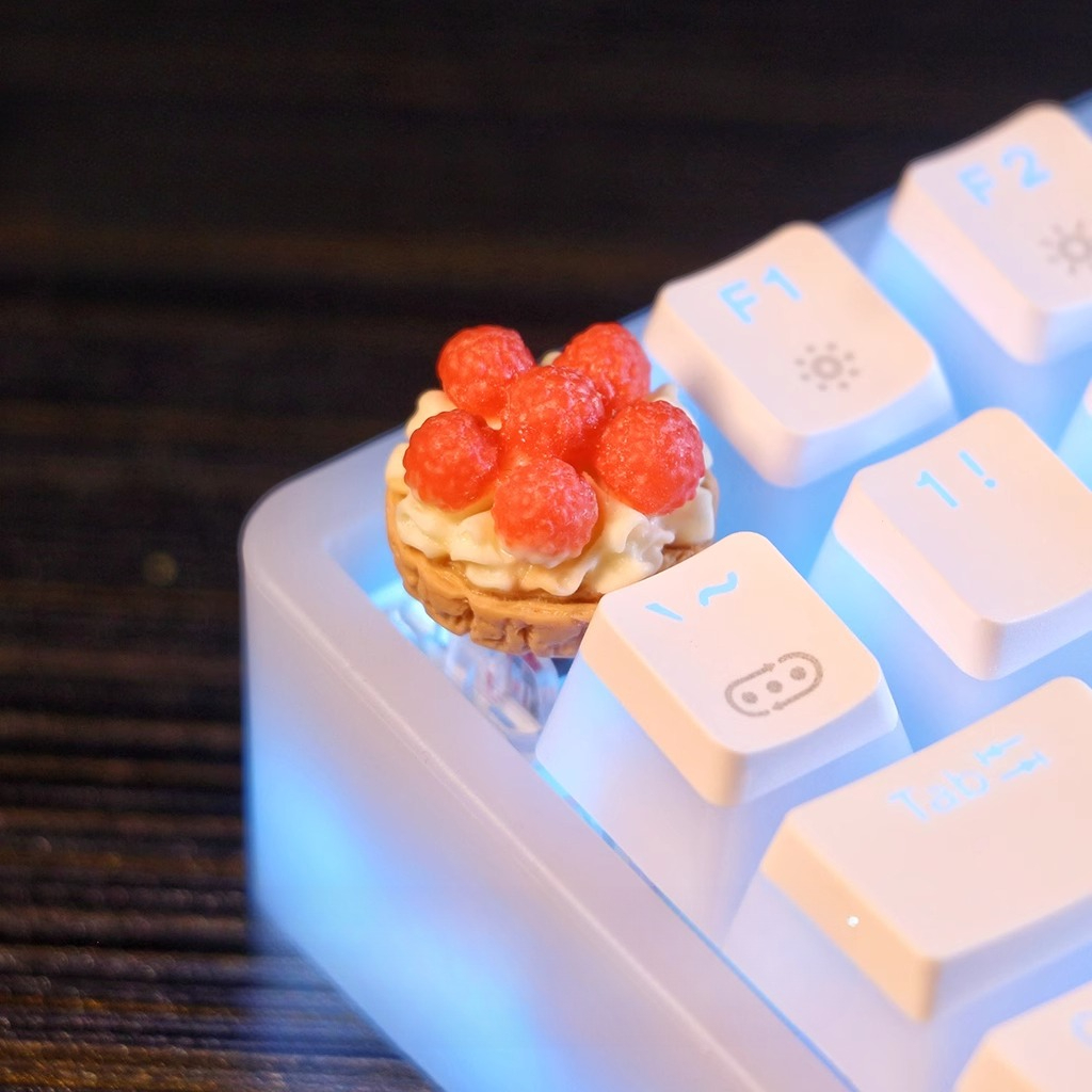 3D Printing Keyboard Keys - Yangmei Cake Theme Keycaps Set 3D