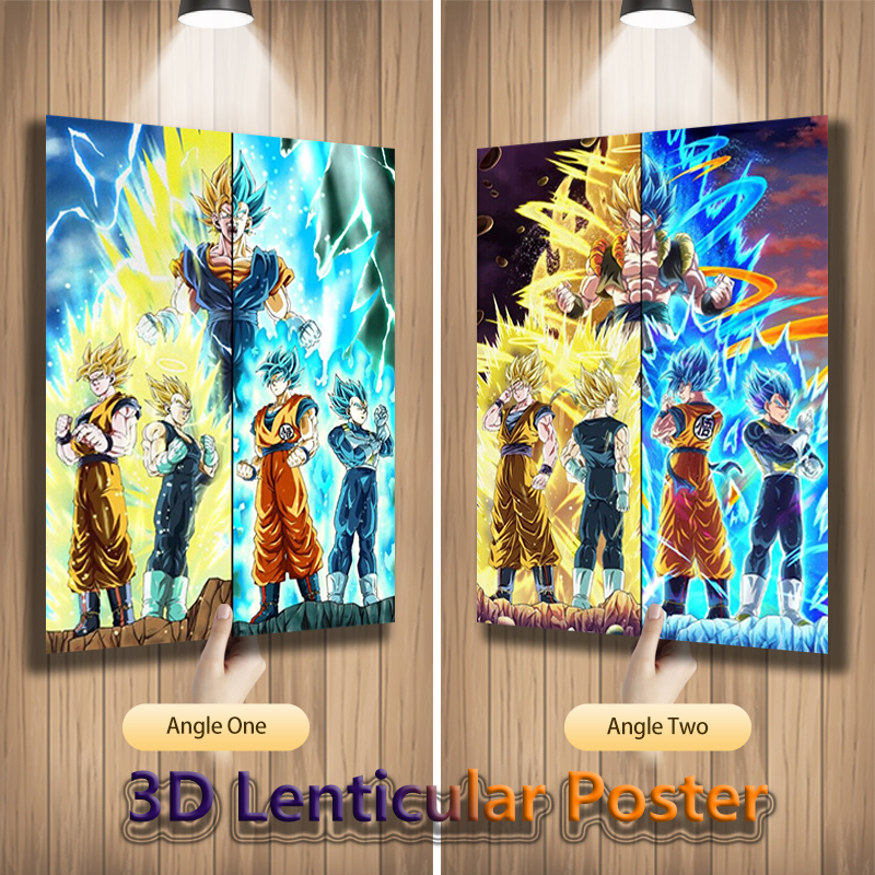 3D Printing House - Anime Dragon Ball Goku Vegeta 3D
