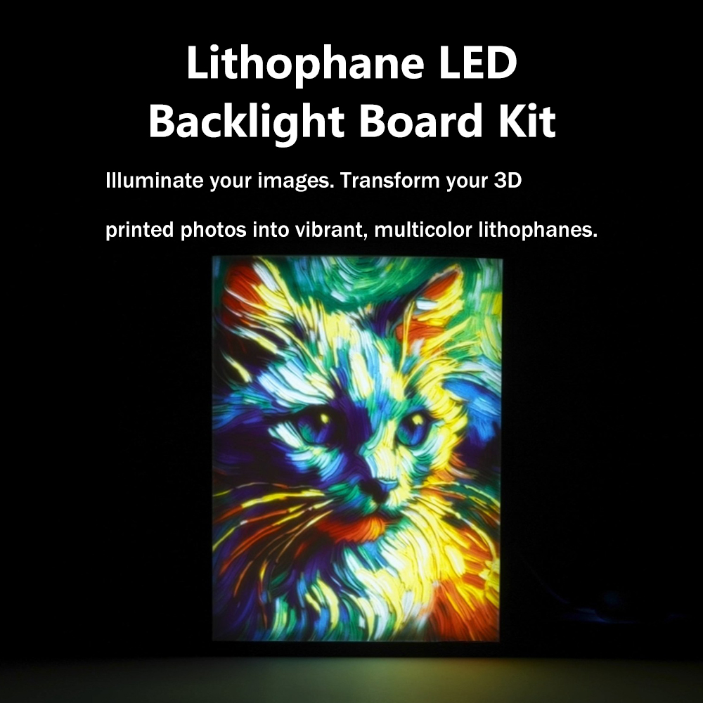KC010 Lithophane CMYK PLAFilam - 3D Printing Filament avaliação e preço