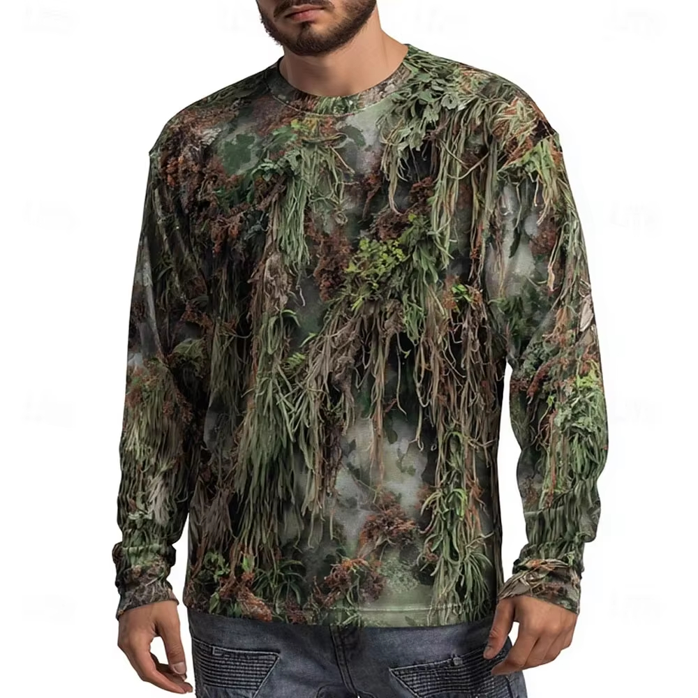Men's Camo Animal Print Long S - 3D Printing Service avaliação e preço