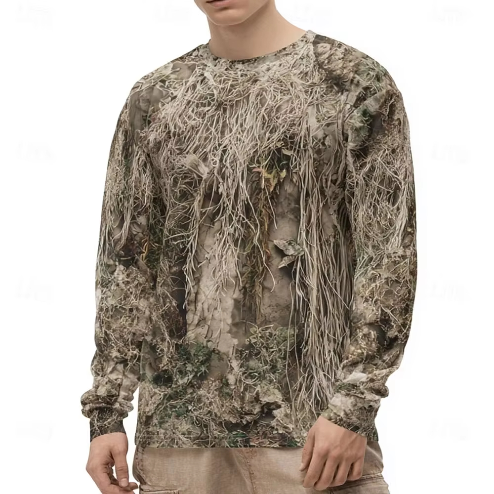 Men's Camo Animal Print Long S - 3D Printing Service avaliação e preço