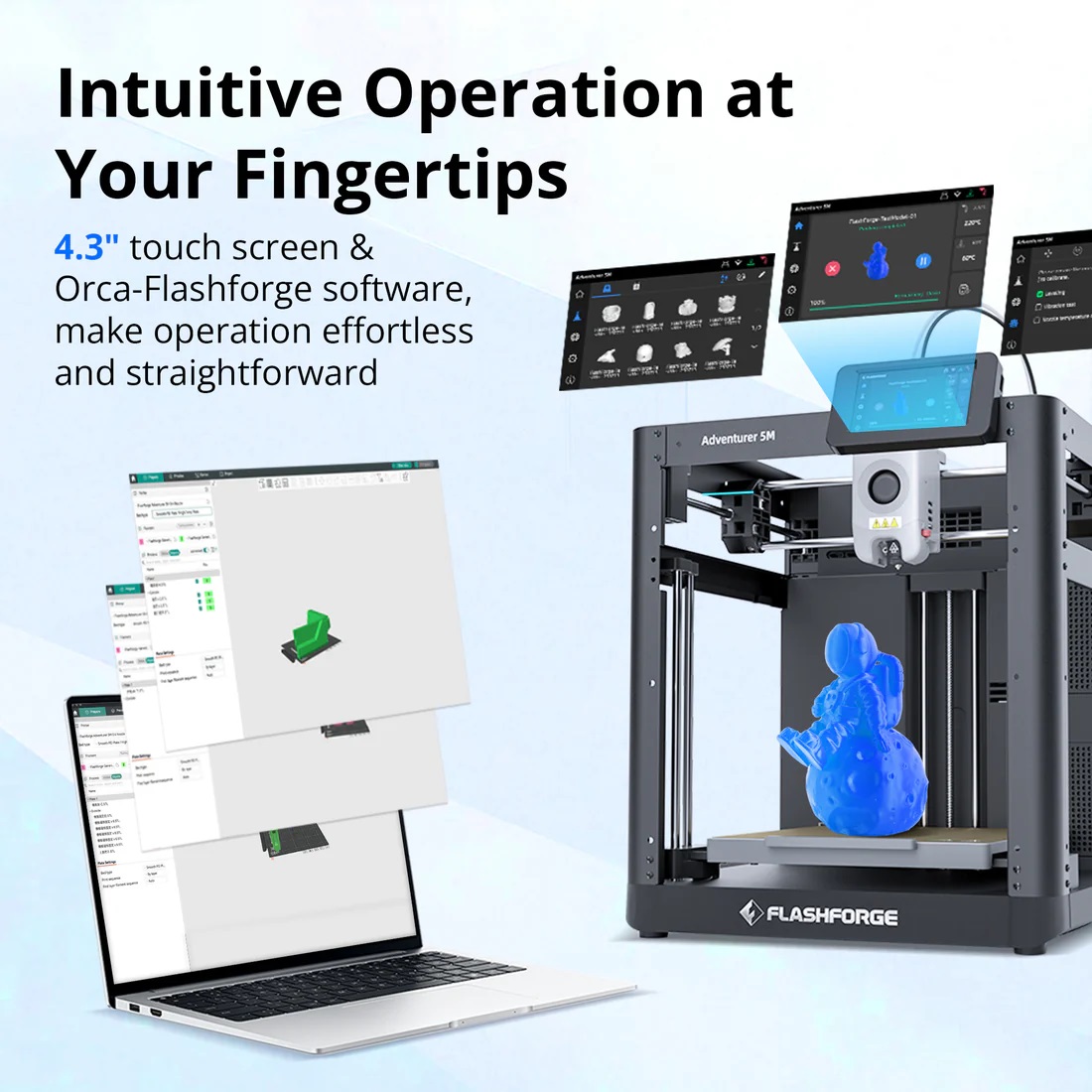 Flashforge Adventurer 5M FDM 3 - 3D Printing File Stl avaliação e preço