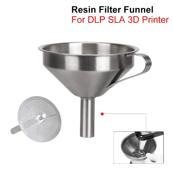 3D Printer Resin Filter Funnel - 3D Printing Elegoo avaliação e preço