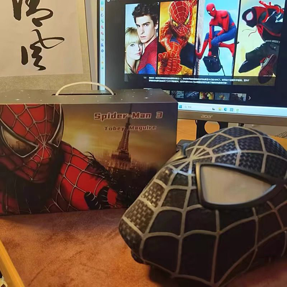Hot Toby Maguire Spiderman Mas - 3D Printing On Fabric avaliação e preço