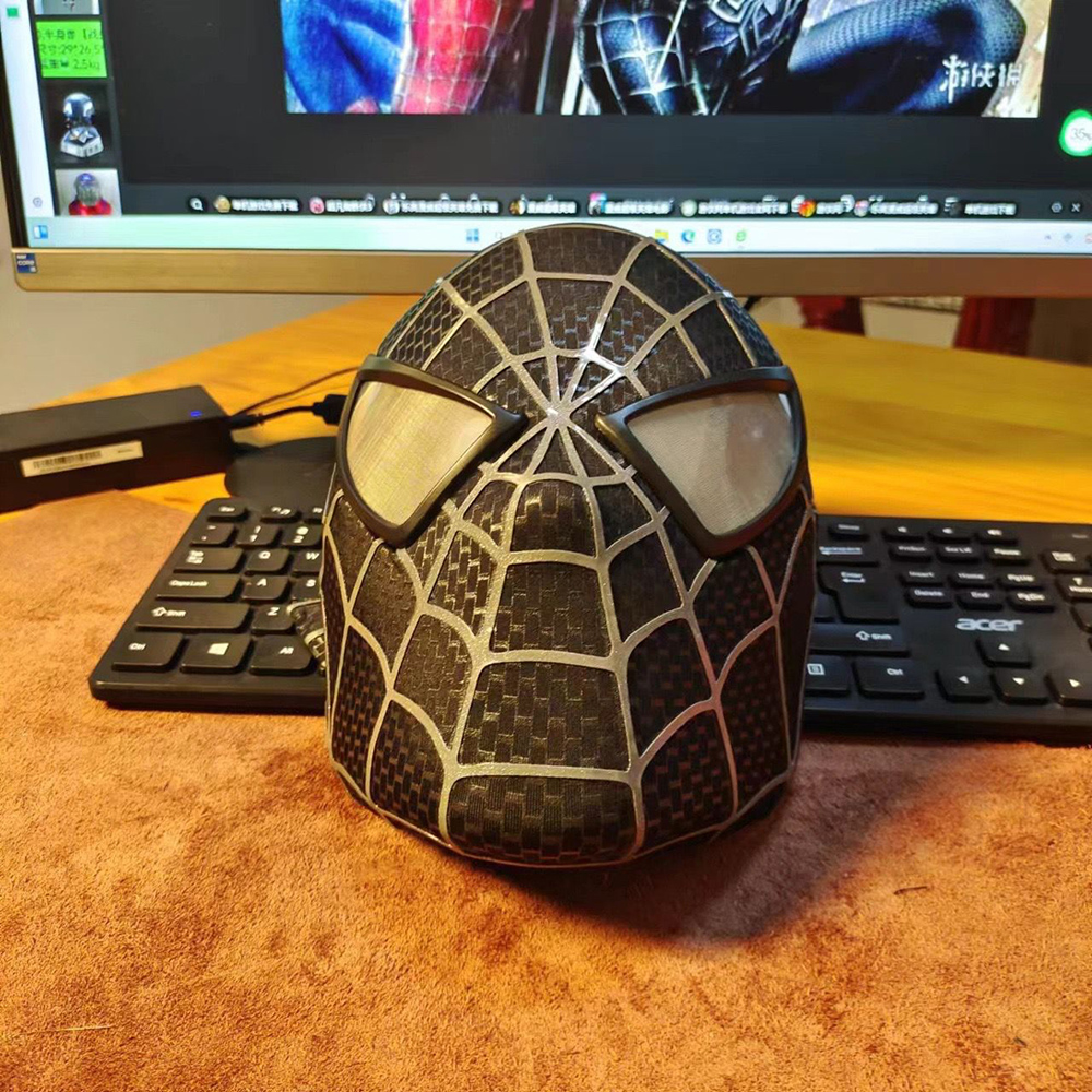 Hot Toby Maguire Spiderman Mas - 3D Printing On Fabric avaliação e preço