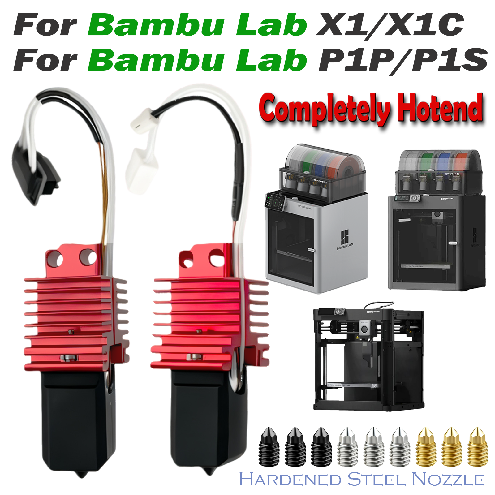 For Bambu Lab X1 X1C Hotend Co - 3D Printing X1 Carbon avaliação e preço