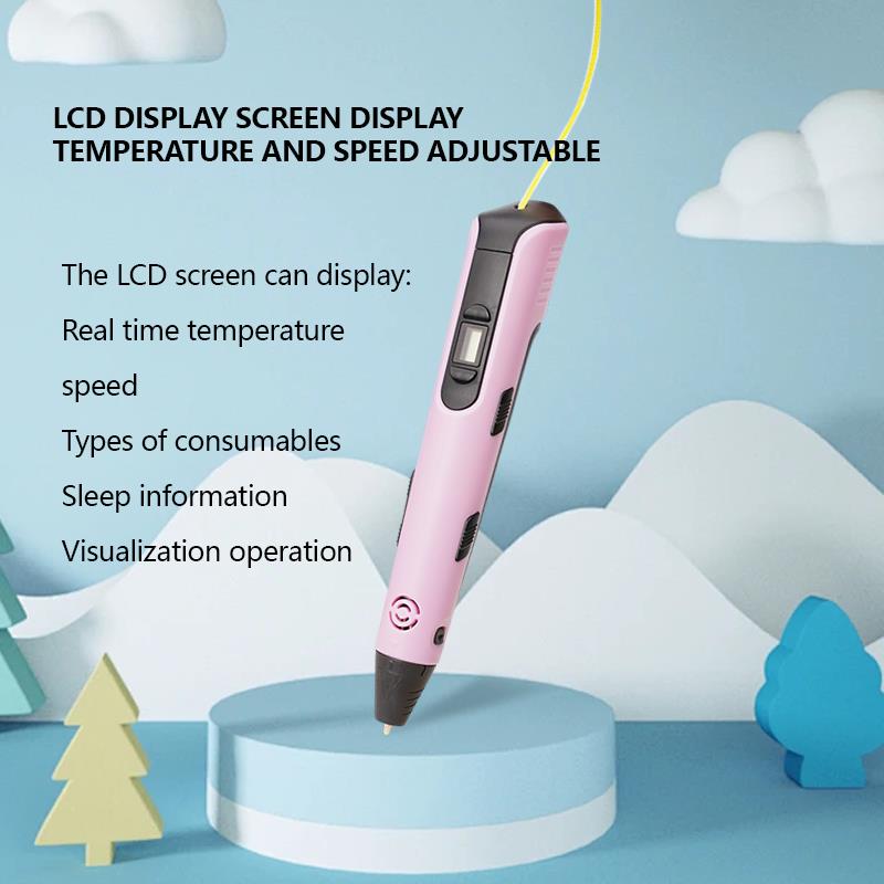 3D Printing Pen Kids with LCD  - 3D Printing Filament avaliação e preço