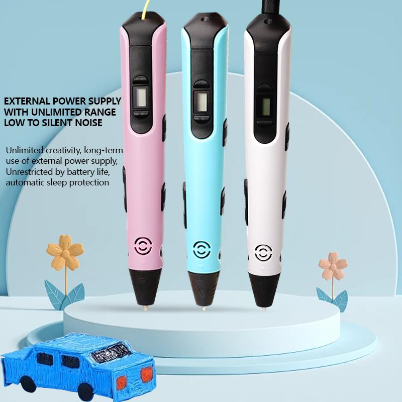 3D Printing Pen Kids with LCD  - 3D Printing Filament avaliação e preço