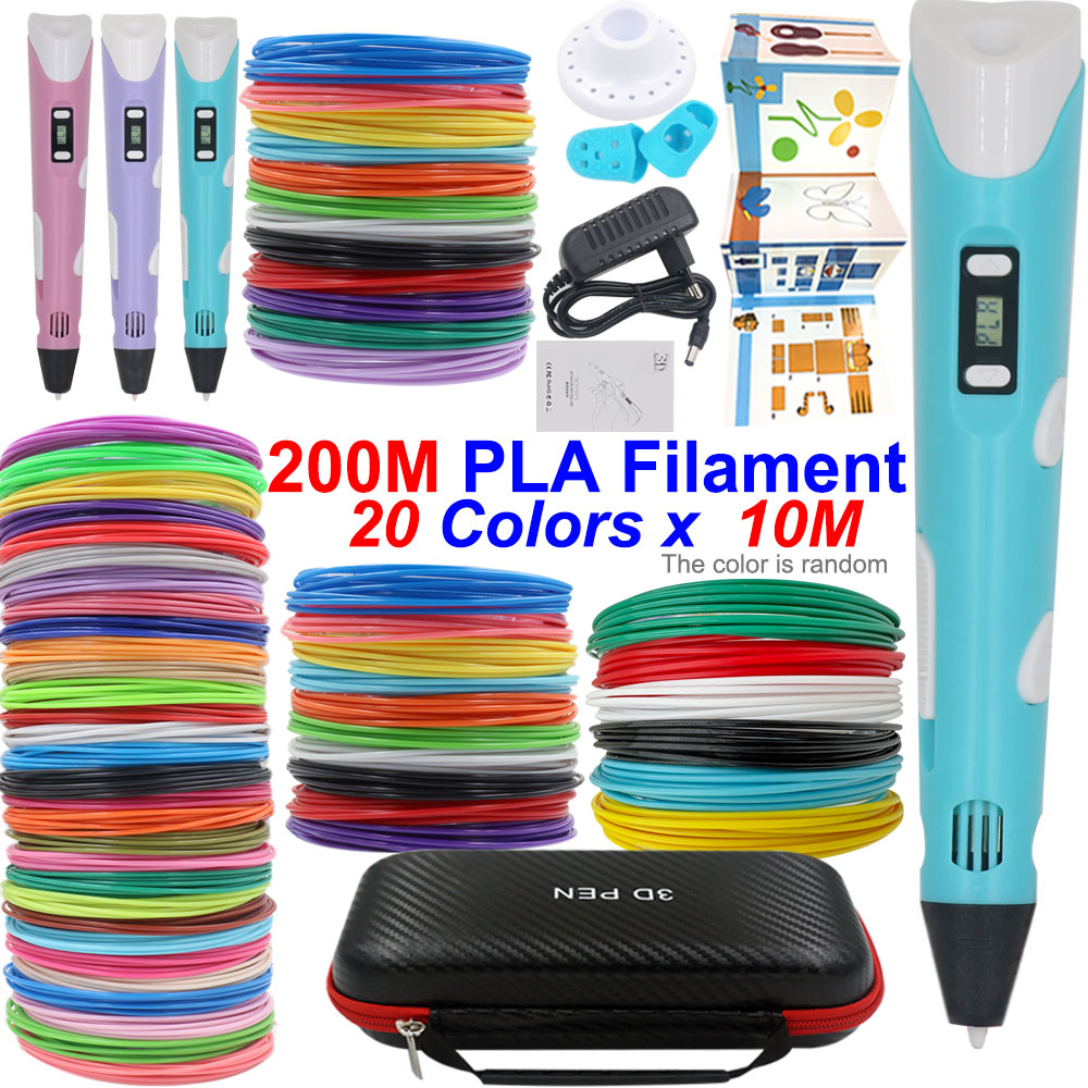 Bizarre 3D Printing Pen Set wi - 3D Printing Filament avaliação e preço