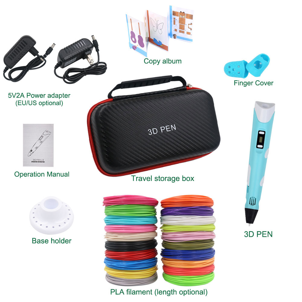 Bizarre 3D Printing Pen Set wi - 3D Printing Filament avaliação e preço