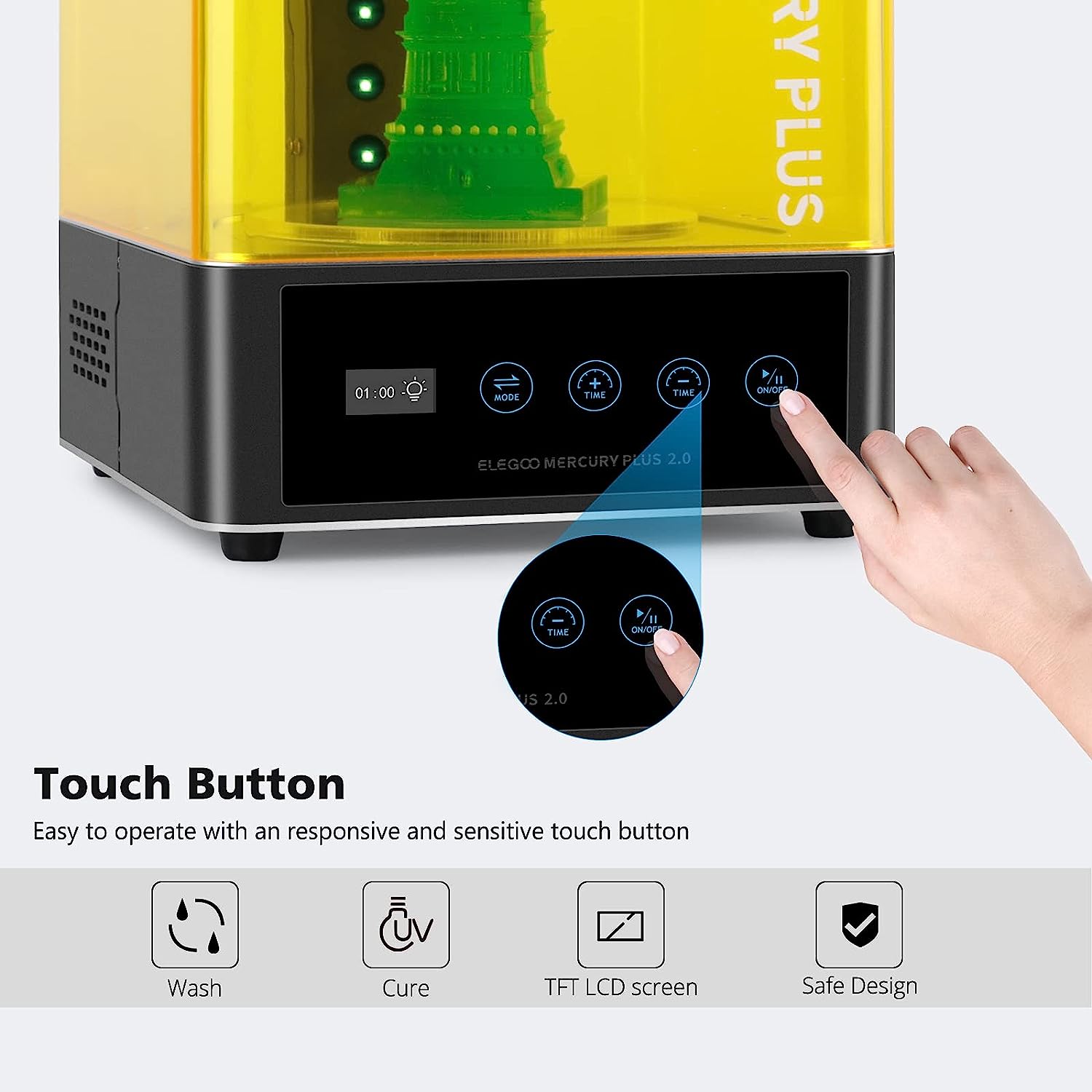 ELEGOO Mercury Plus 2.0 3D Pri - 3D Printing Elegoo avaliação e preço