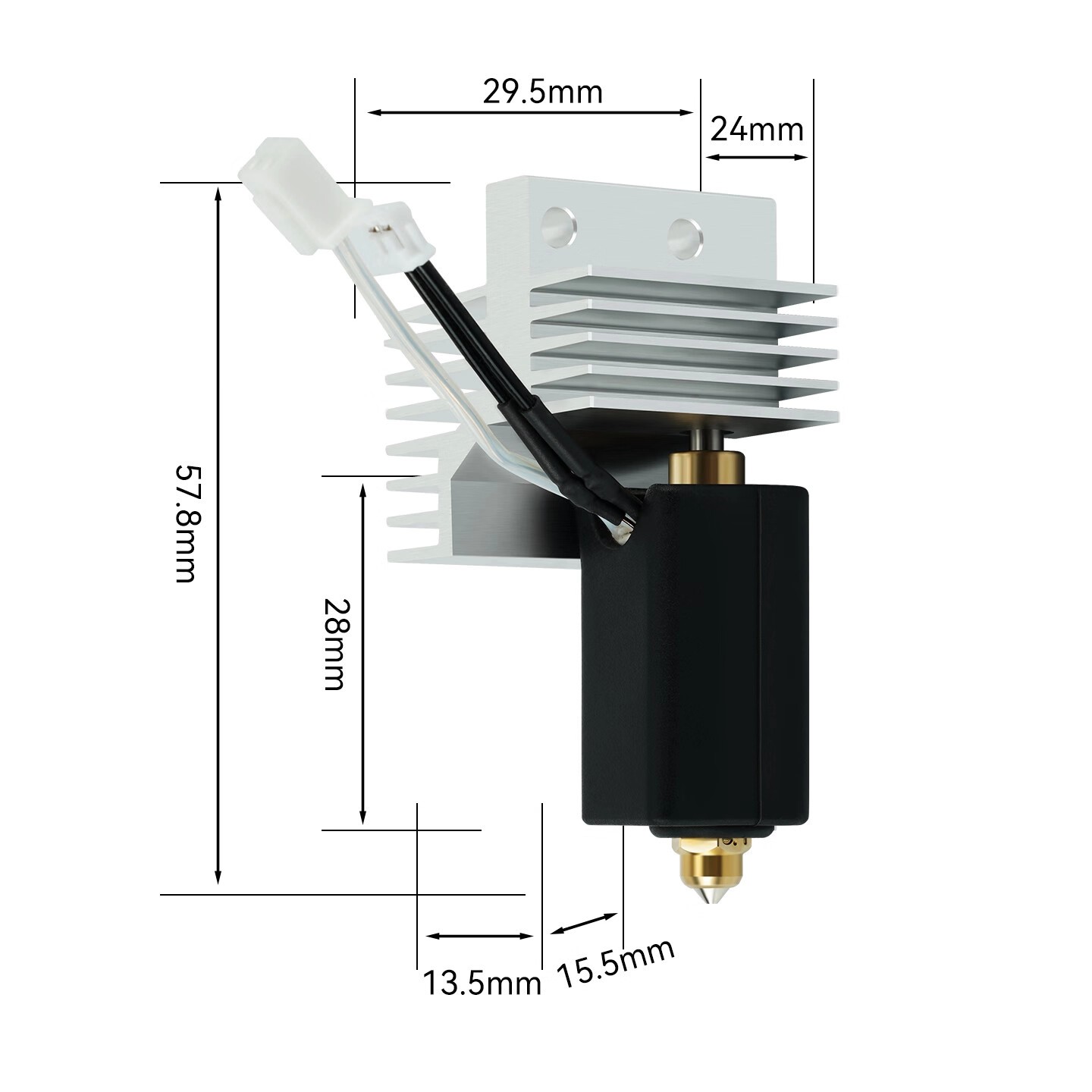 24V 60W Hotend Kit For Elegoo  - 3D Printing Elegoo avaliação e preço