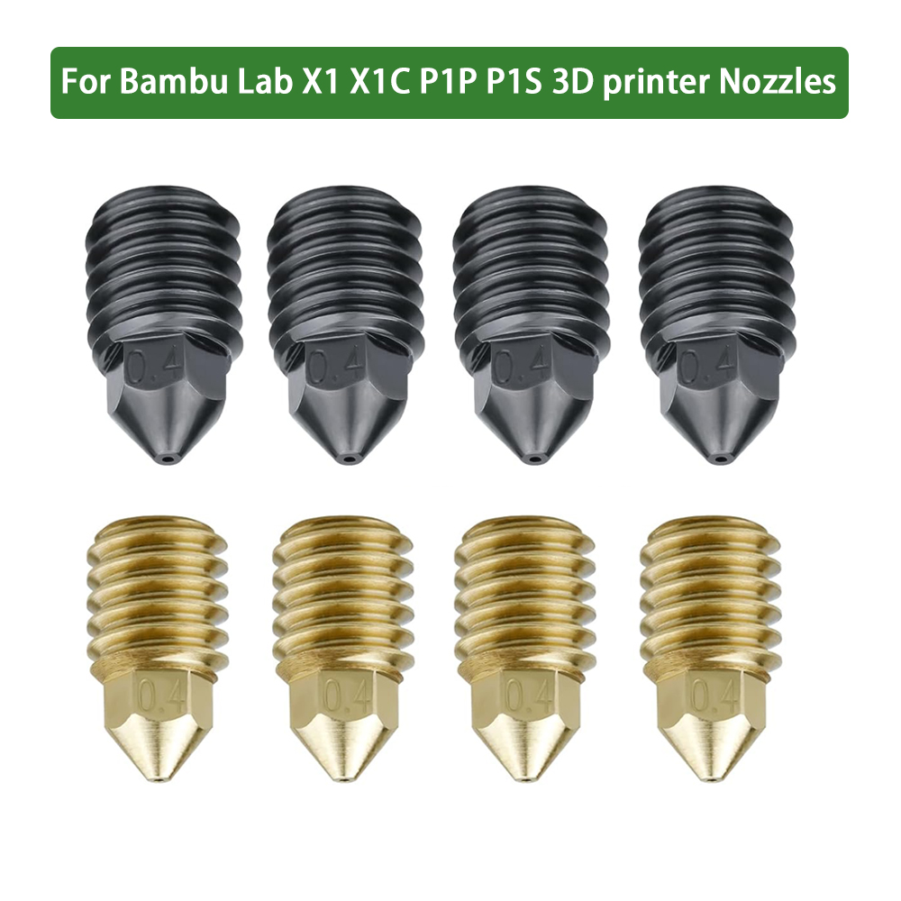 High Flow Hardened Steel Brass - 3D Printer Nozzle Brass avaliação e preço