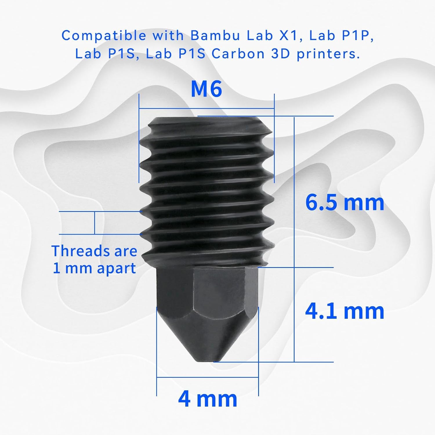 High Flow Hardened Steel Brass - 3D Printer Nozzle Brass avaliação e preço