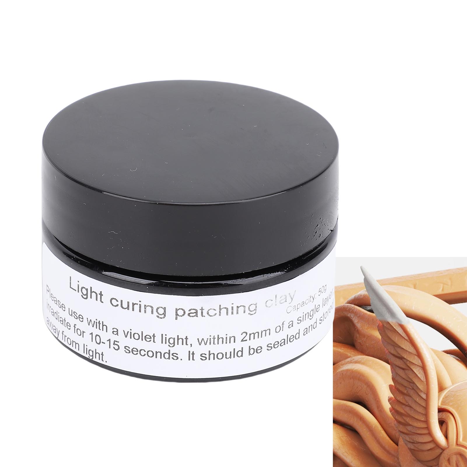 Ultra Violet Curing Putty 50g  - 3D Printing Process avaliação e preço