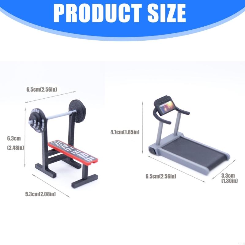 1/12 Scale Miniature Gym Equip - 3D Printing House avaliação e preço