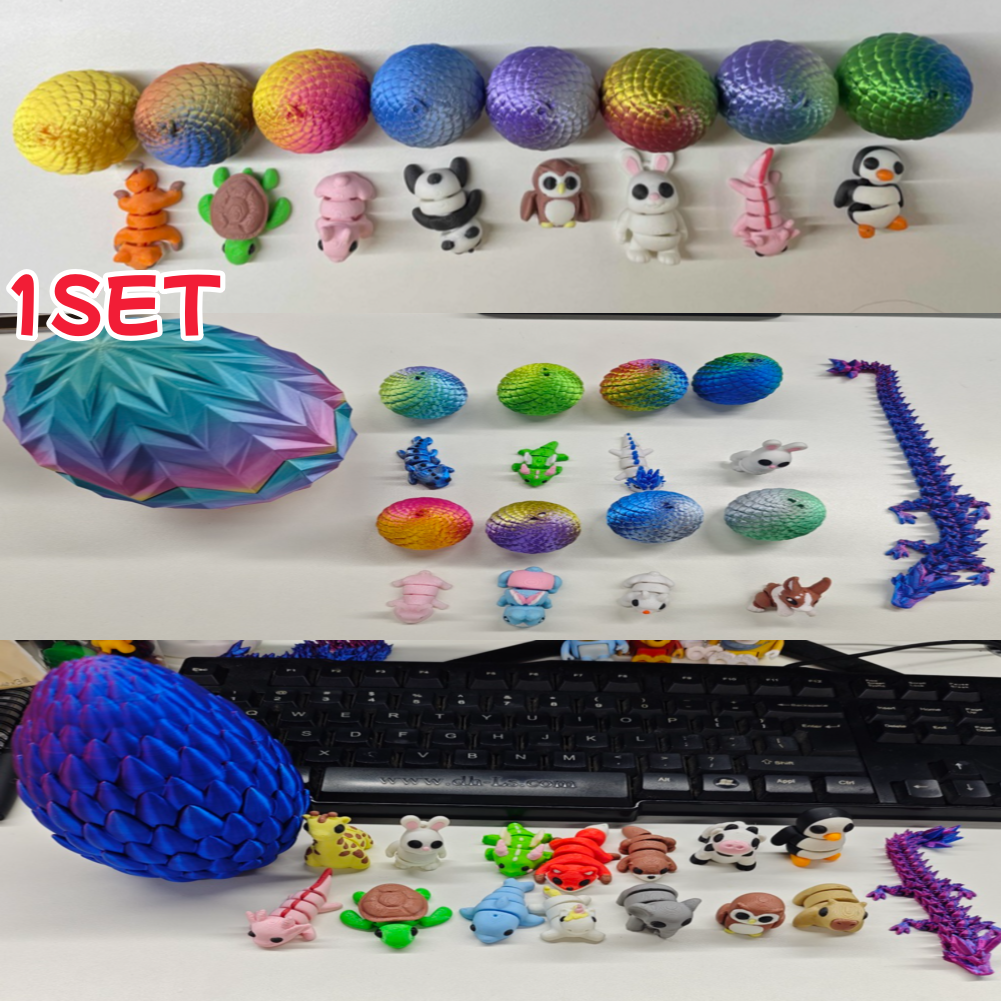 1Set 3D Printed Dragon Eggs wi - 3D Printing Egg avaliação e preço