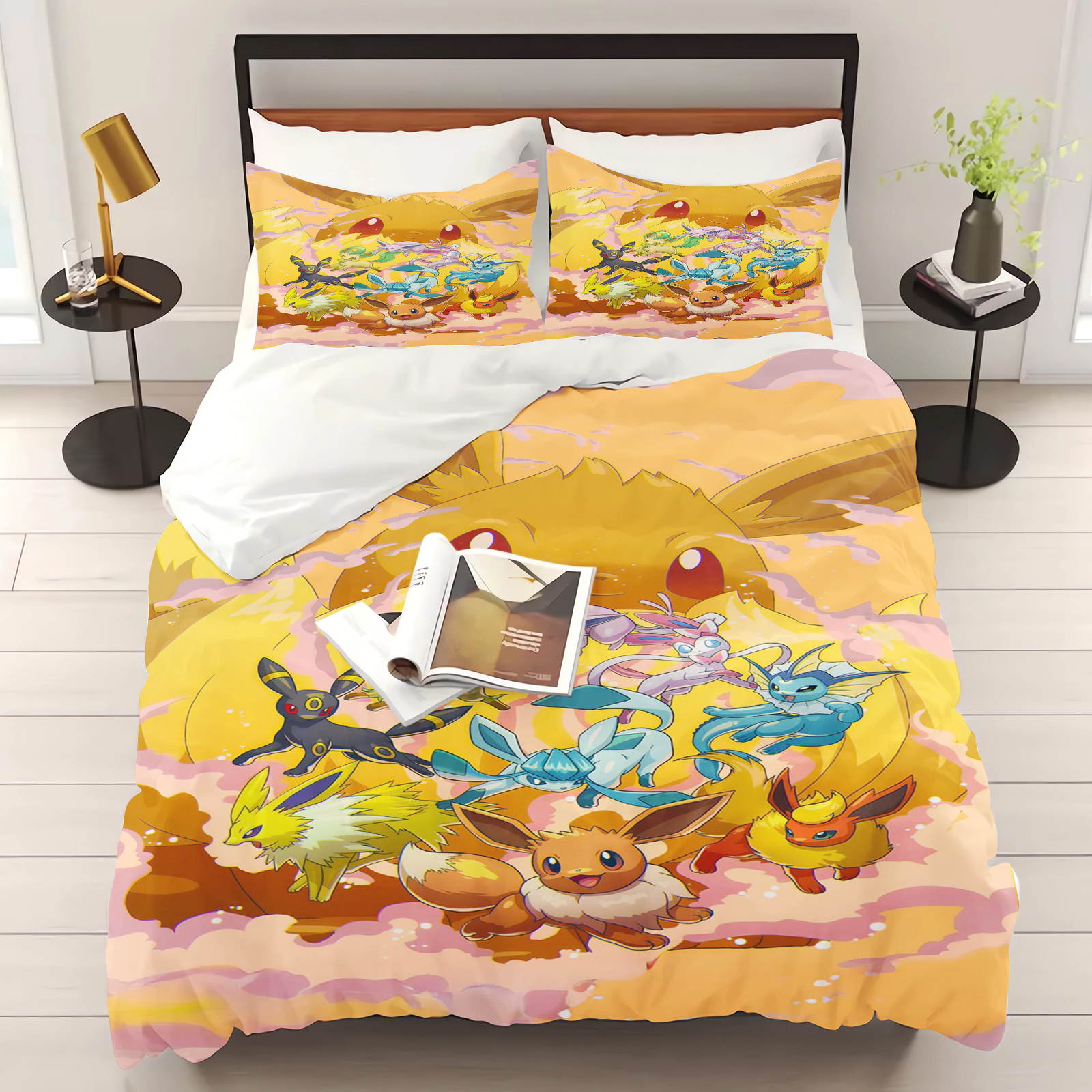 Pokemon Duvet Cover Set Comfor - 3D Printing House avaliação e preço