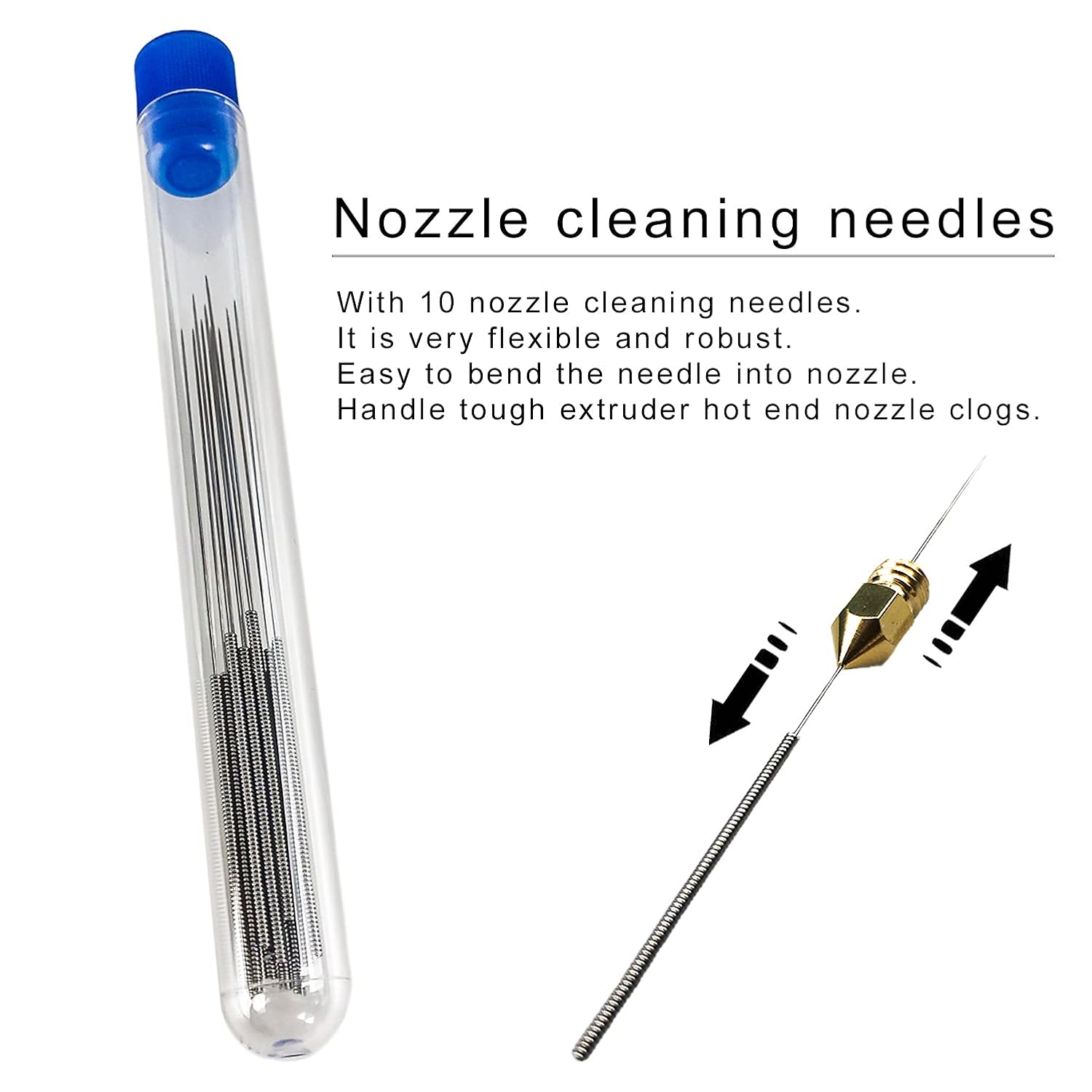 CREALITY 20 Pcs MK8 Brass Nozz - 3D Printer Nozzle Brass avaliação e preço