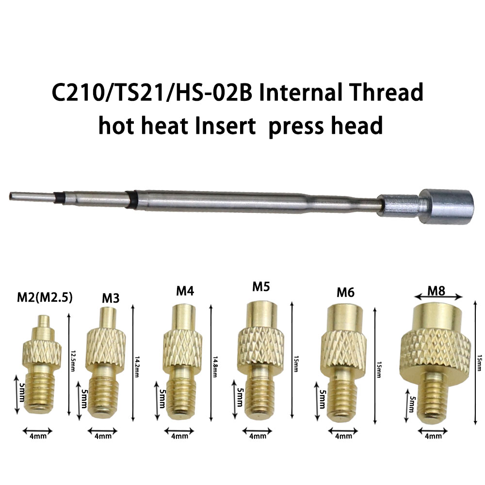C210/TS21/HS-02B Heat Insert N - 3D Printing Process avaliação e preço