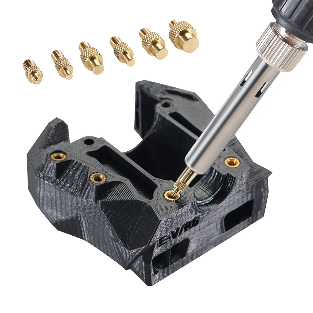 7pcs Heat Insert Nut Iron Tips - 3D Printing Process avaliação e preço