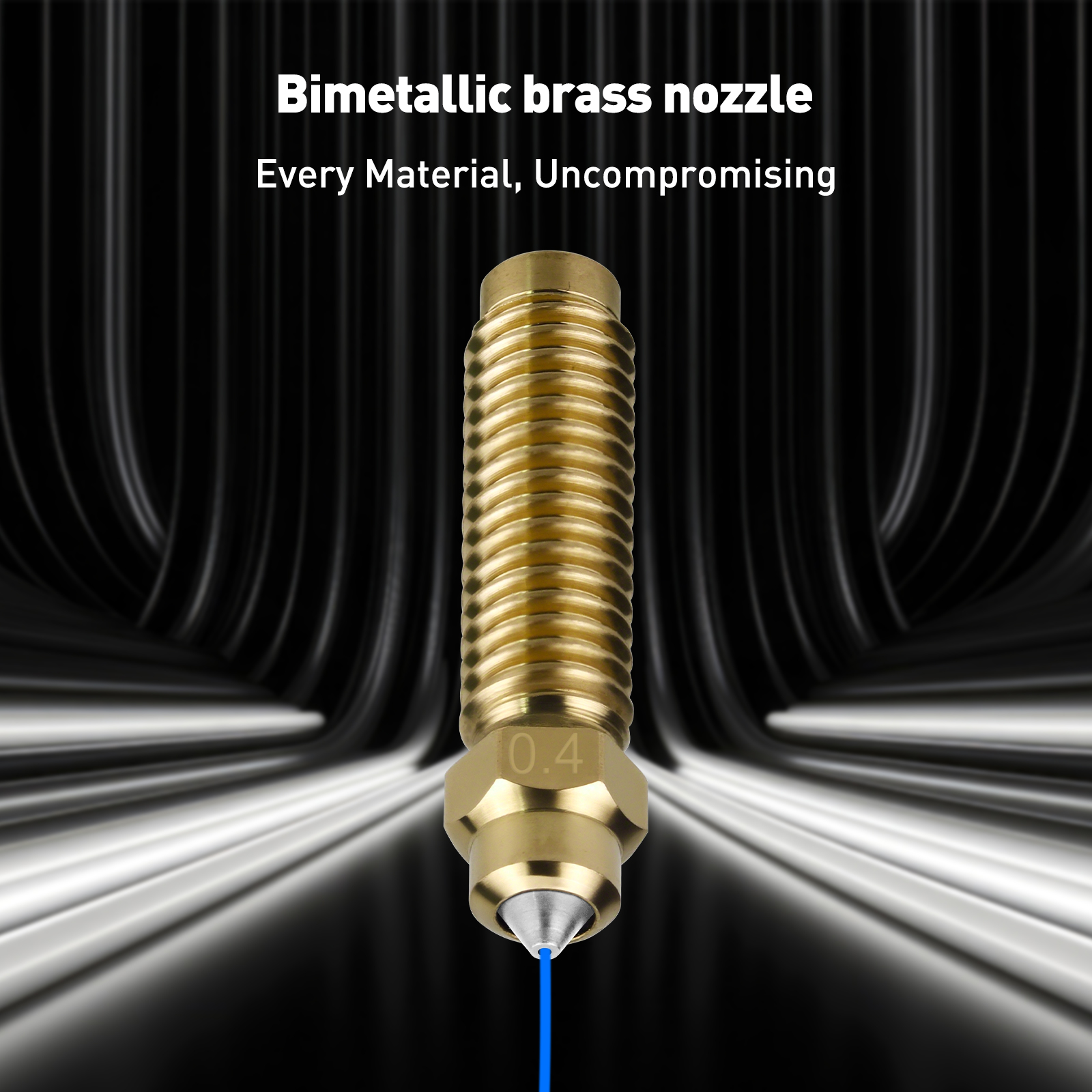 For ELEGOO Centauri Carbon 0.2 - 3D Printer Nozzle Brass avaliação e preço