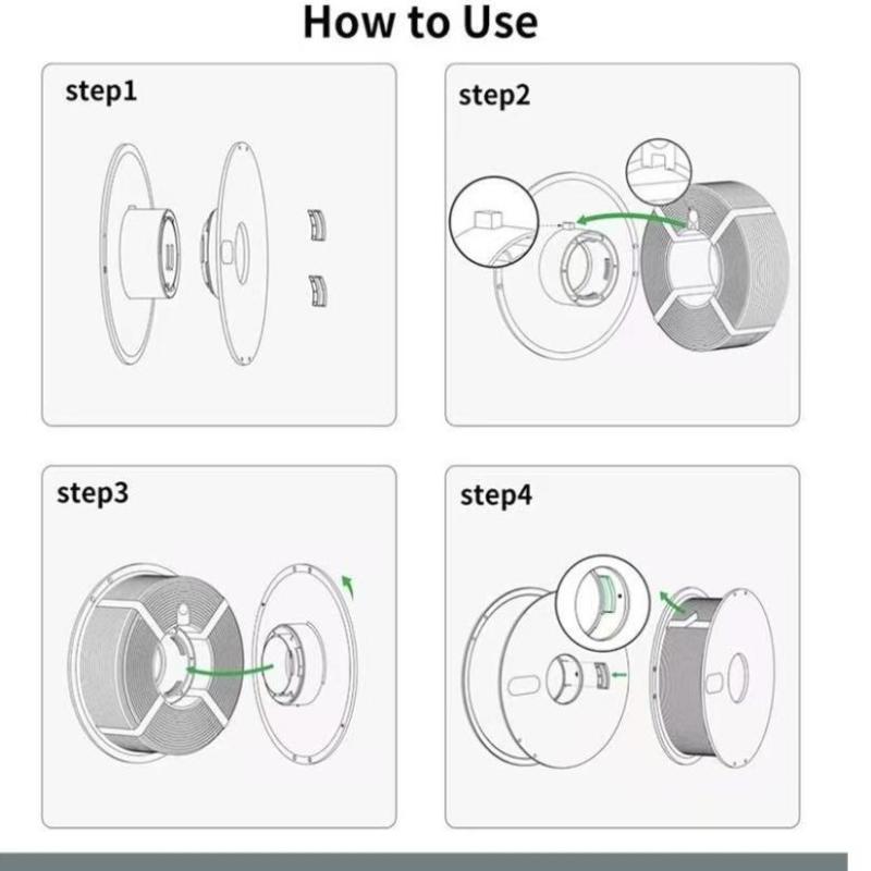 3D Printer Filament Spool Poro - 3D Printing Design Software avaliação e preço