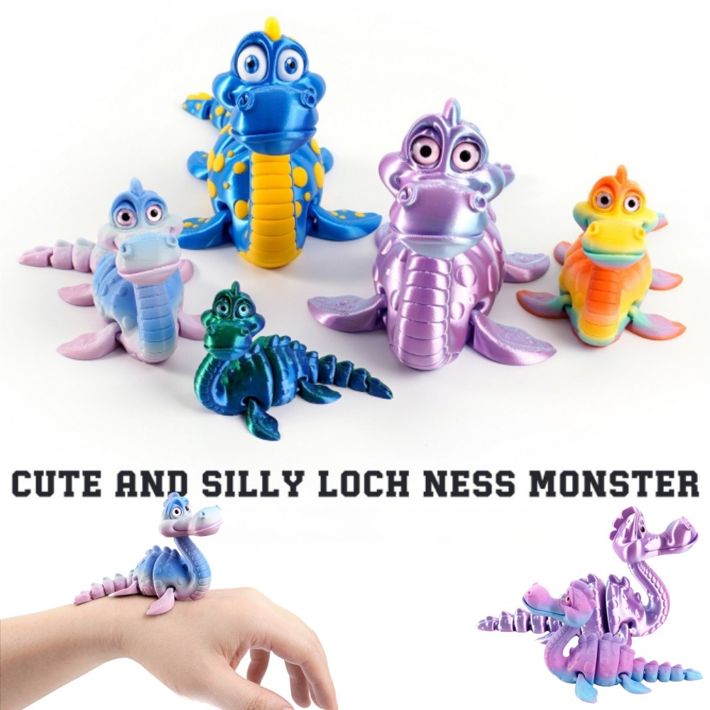 3D Printed Loch Ness Figures T - 3D Printing Apps avaliação e preço