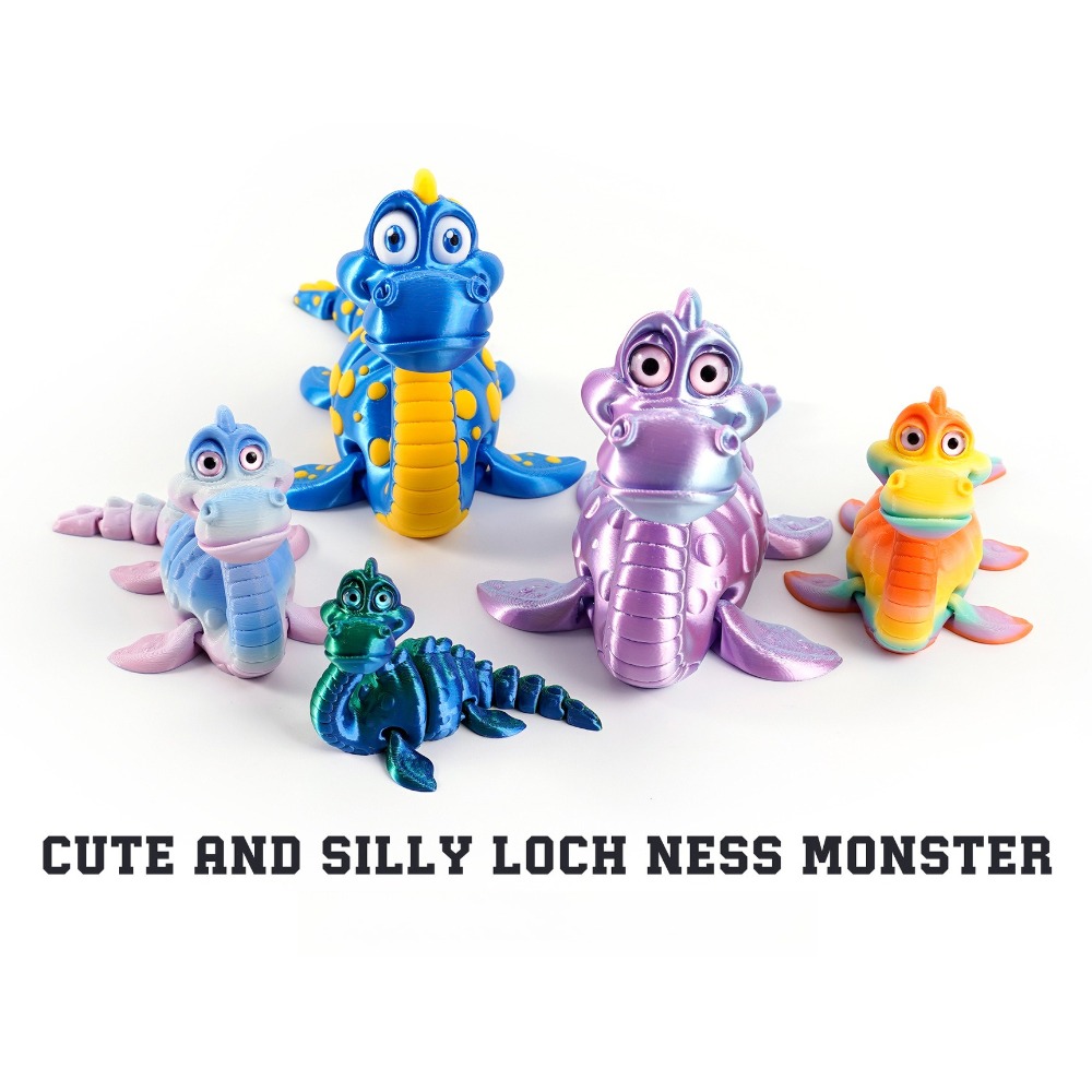 3D Printed Loch Ness Figures T - 3D Printing Apps avaliação e preço