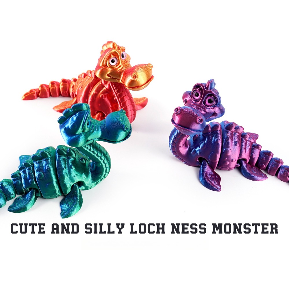 3D Printed Loch Ness Figures T - 3D Printing Apps avaliação e preço