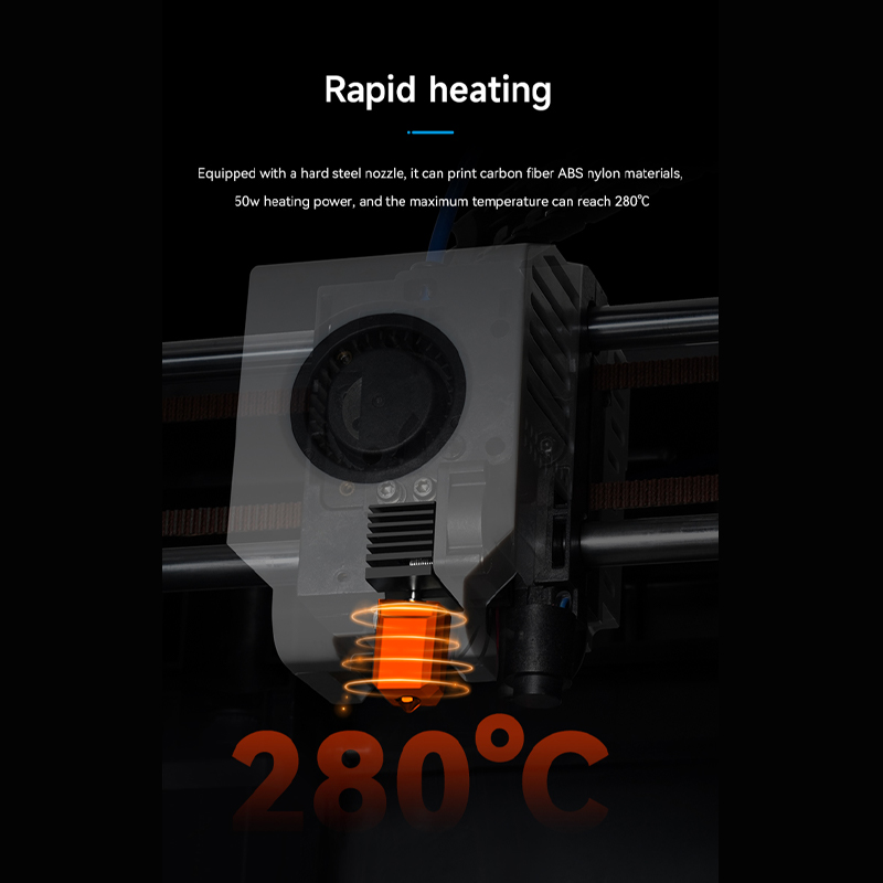 Hotend For Qidi X plus 3 / X m - Nozzle 0.4Mm Hardened avaliação e preço