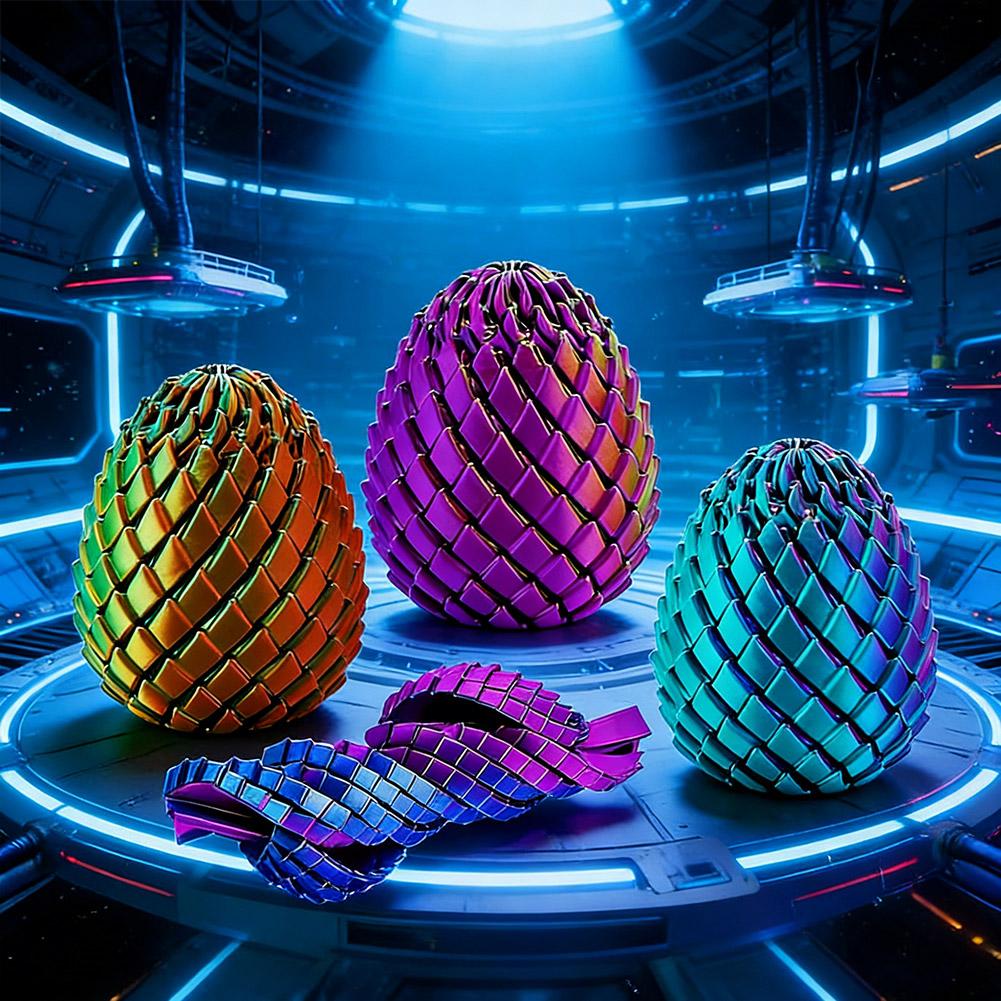 Funny 3D Printed Dragon Egg Sp - 3D Printing Egg avaliação e preço