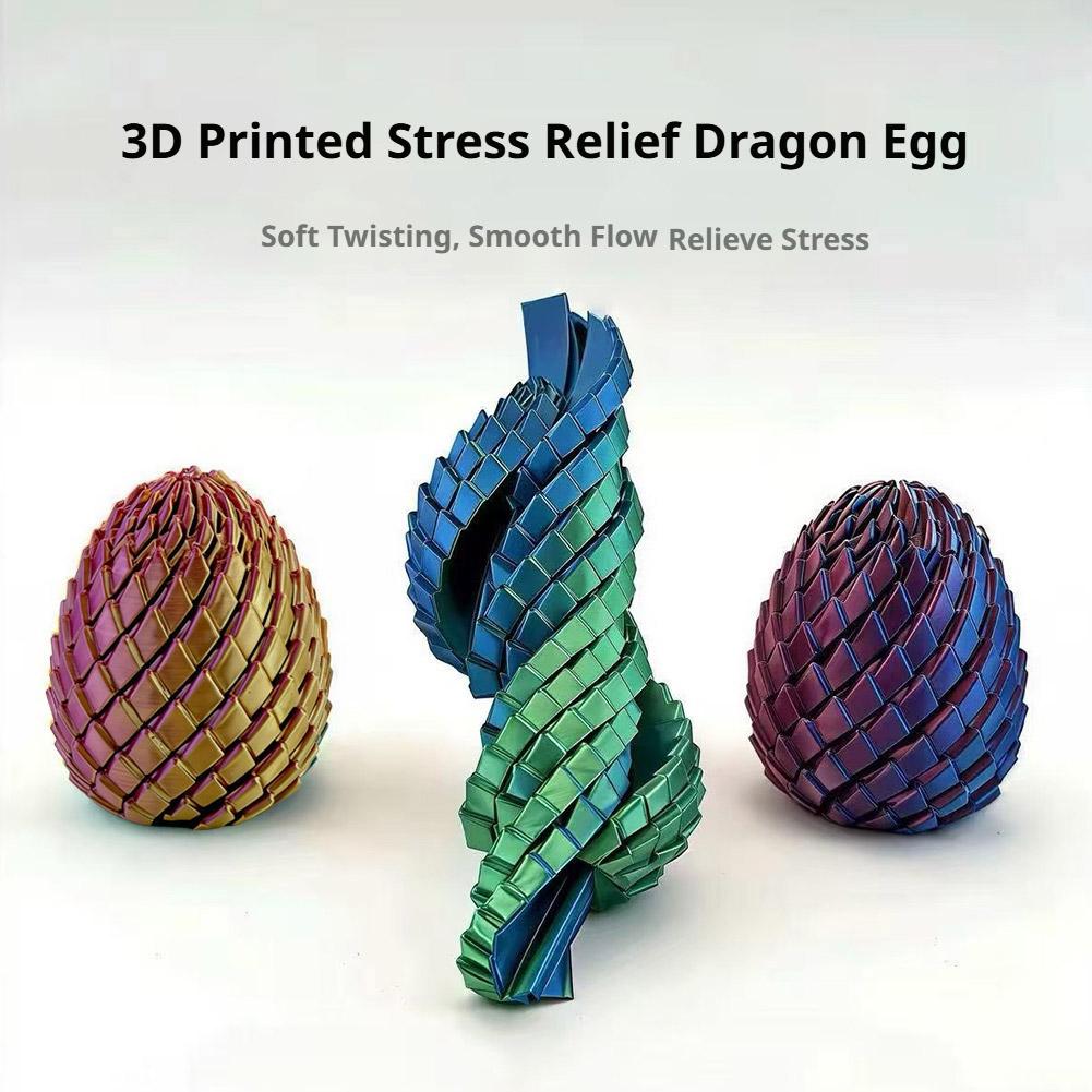 Funny 3D Printed Dragon Egg Sp - 3D Printing Egg avaliação e preço