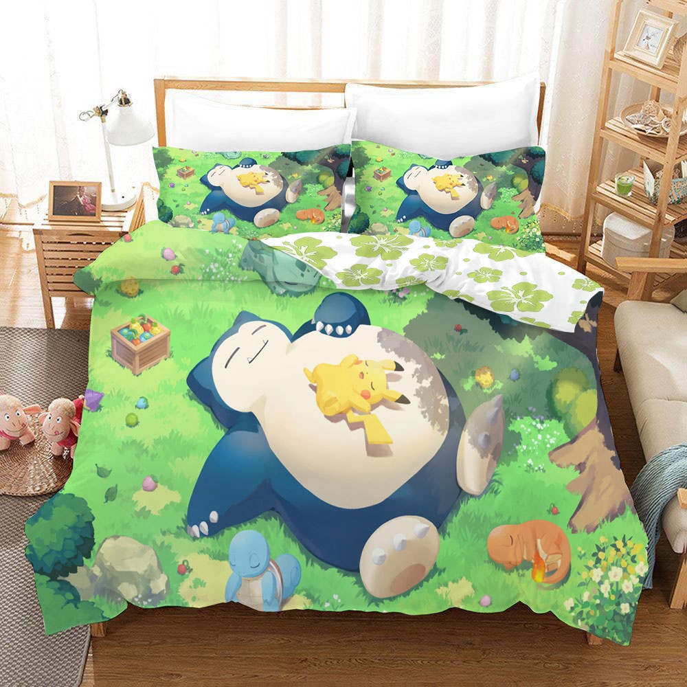 Pokemonzd Bedding Set Anime Pi - 3D Printing House avaliação e preço
