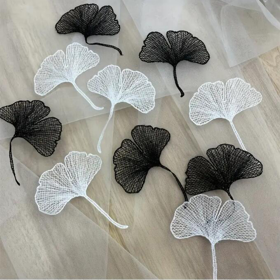 5 Pieces of Black and White La - 3D Printing On Fabric avaliação e preço