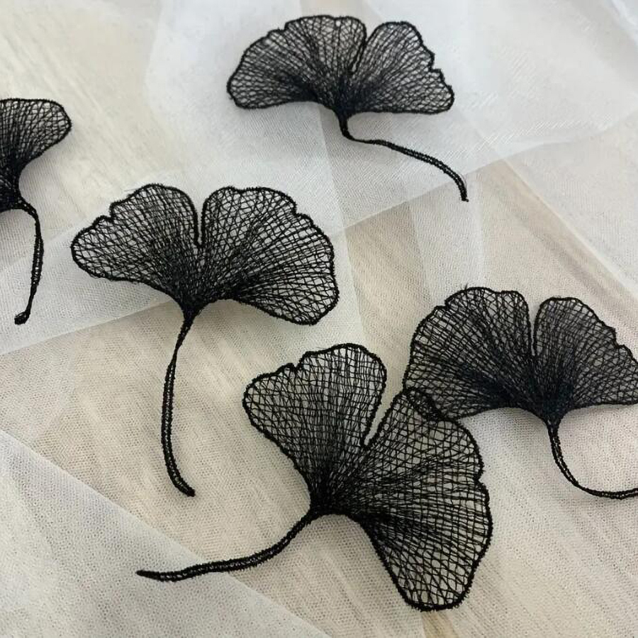 5 Pieces of Black and White La - 3D Printing On Fabric avaliação e preço