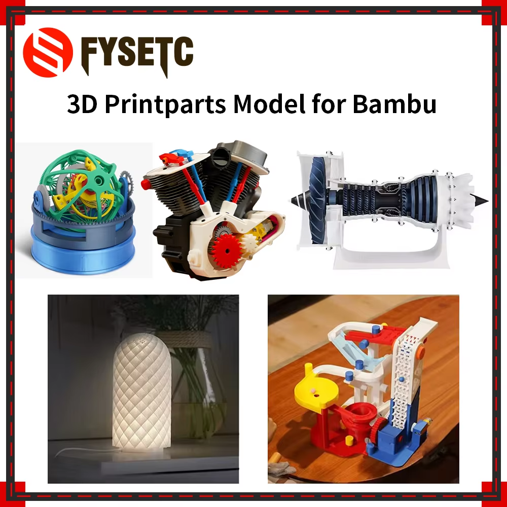 Jet Engine Model Components Ki - 3D Printing Process avaliação e preço