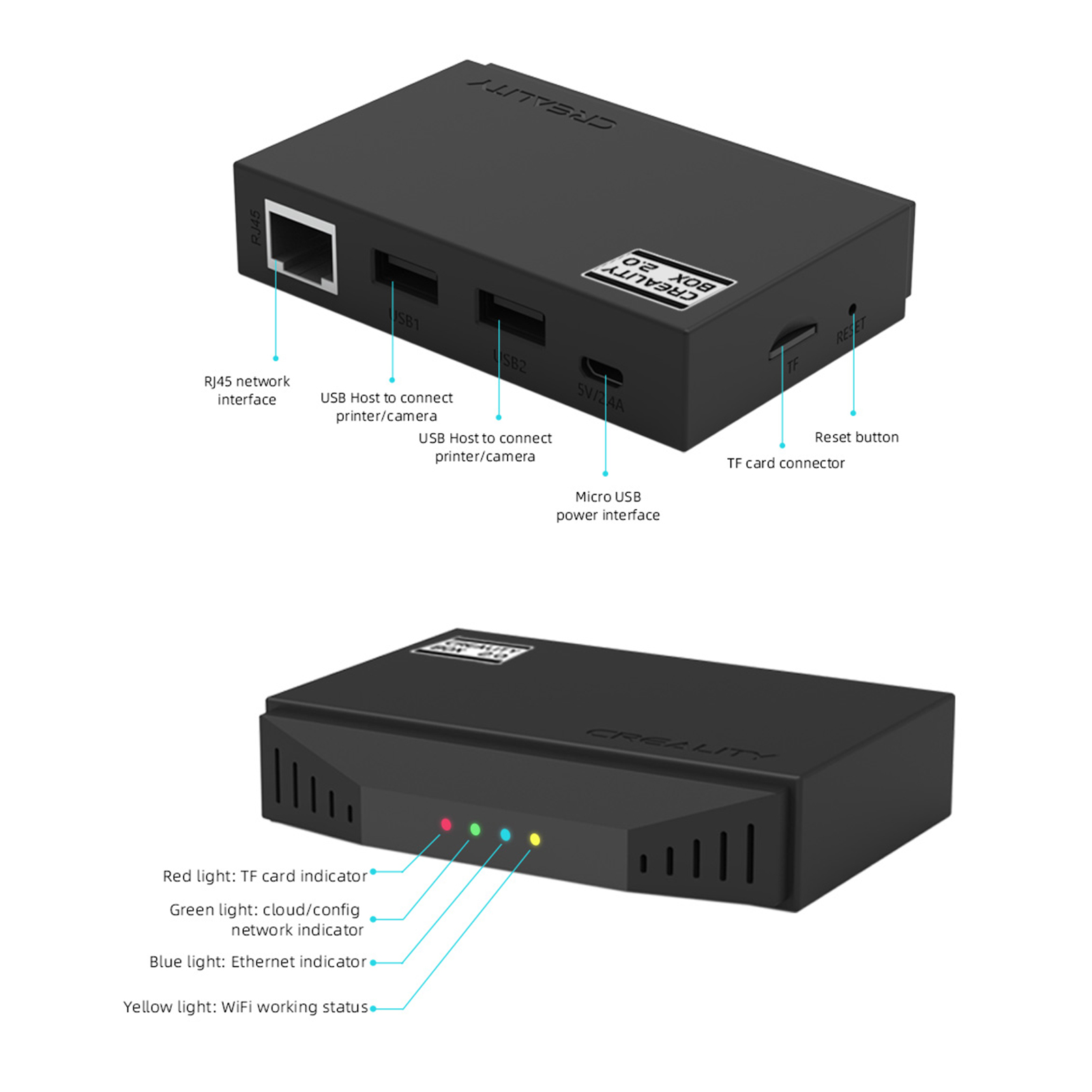 Creality WiFi Box 2.0 for 3D P - 3D Printing Timelapse avaliação e preço