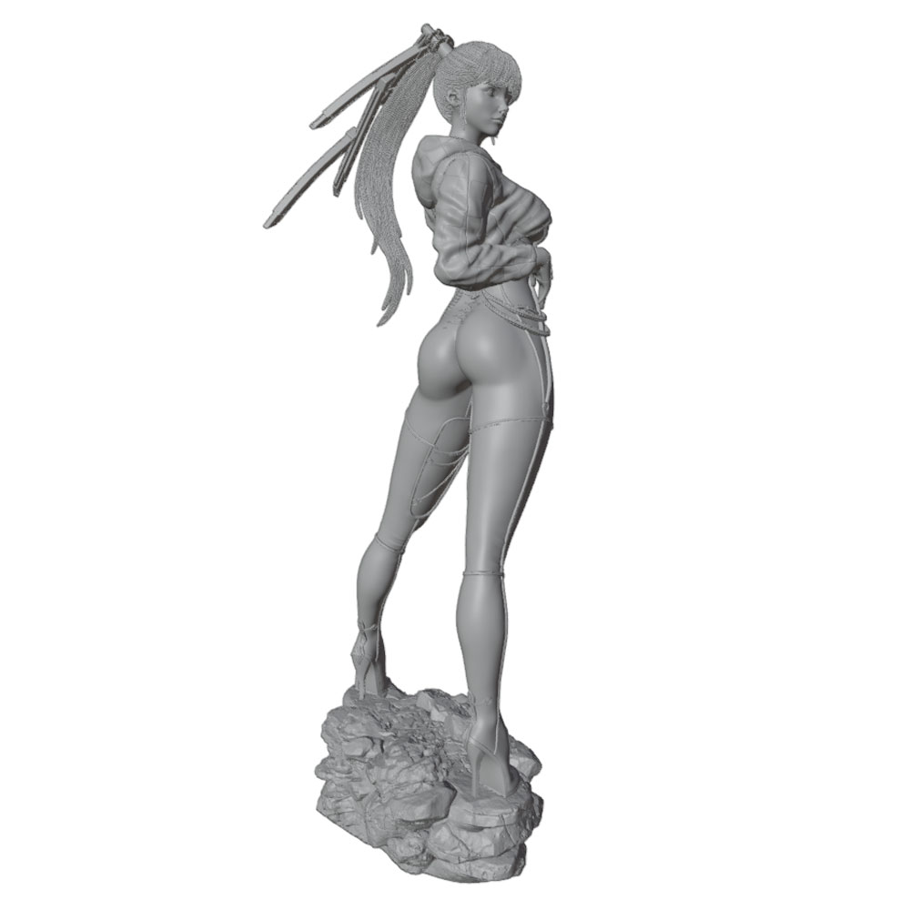 75/100/120/150mm Sexy Girl Res - 3D Printing Apps avaliação e preço