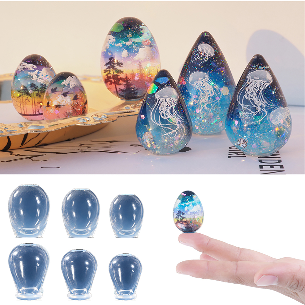 Epoxy Resin Moulds Resin Ornam - 3D Printing Egg avaliação e preço