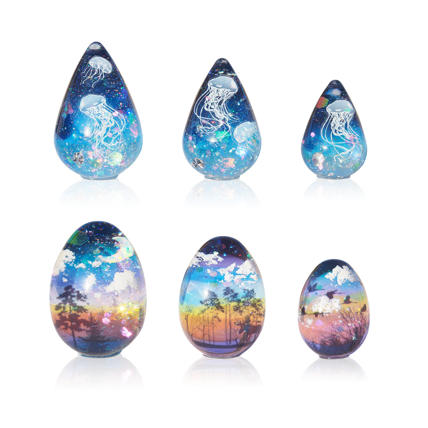 Epoxy Resin Moulds Resin Ornam - 3D Printing Egg avaliação e preço
