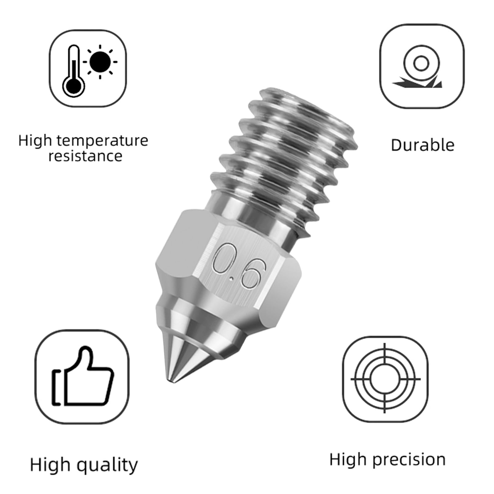 Creality Ender 3 V3 SE, Ender  - 3D Printer Nozzle Brass avaliação e preço