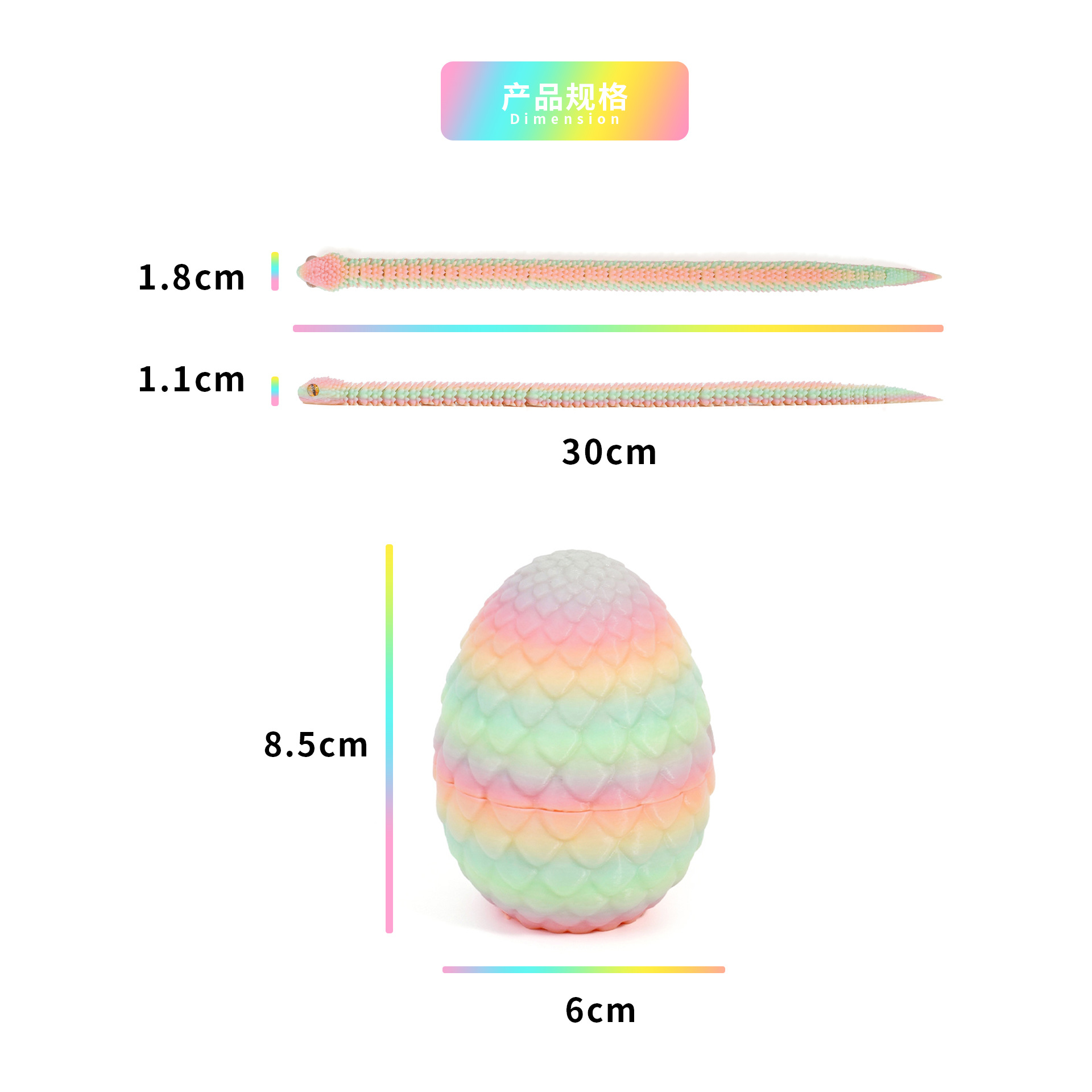 3D Printed Viper Snake Model w - 3D Printing Egg avaliação e preço