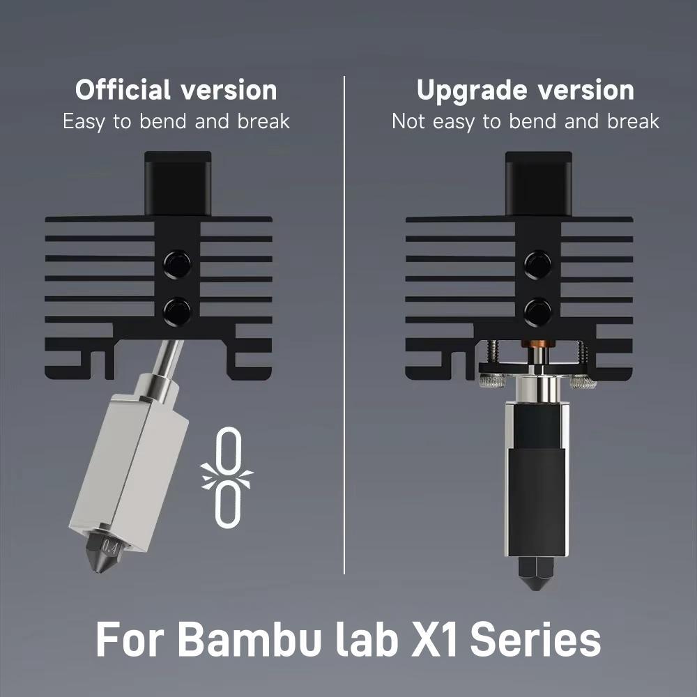 For Bambu Lab X1C P1P P1S Comp - Nozzle 0.4Mm Hardened avaliação e preço