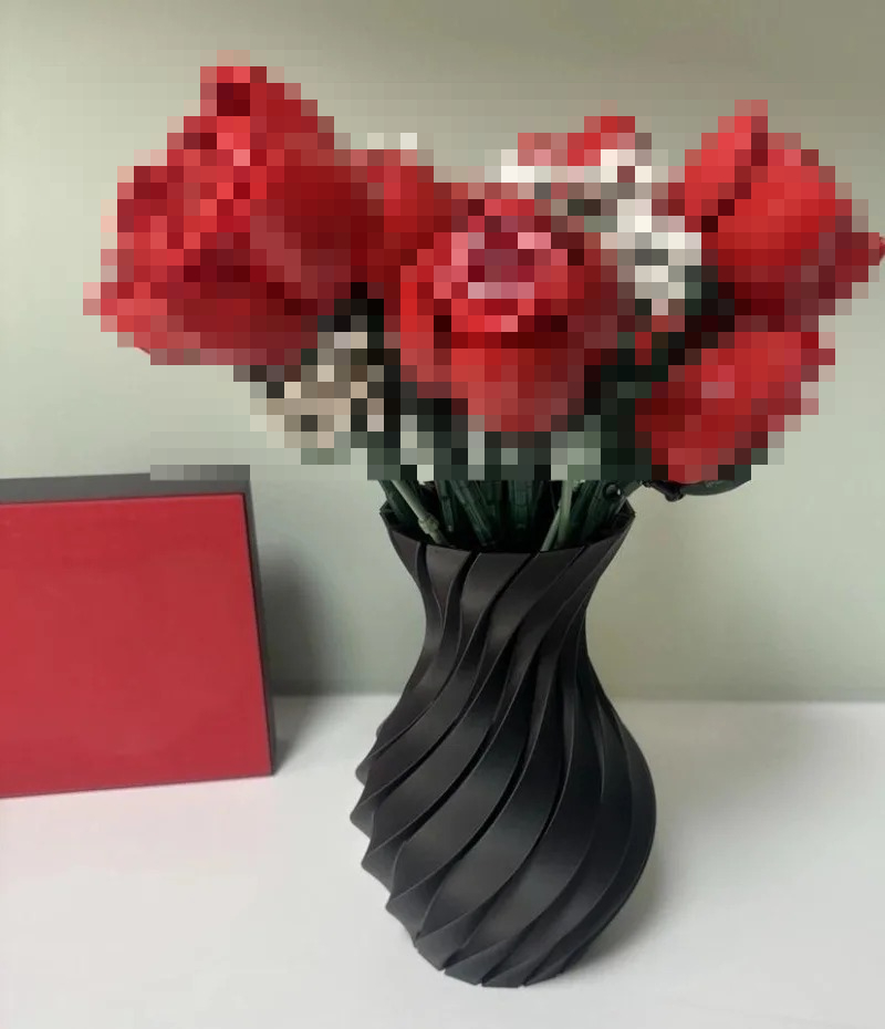 Vase for Lego Bouquet Roses Fl - 3D Printing Lego Bricks avaliação e preço